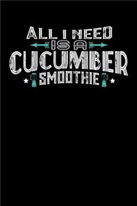 All I Need Is A Cucumber Smoothie