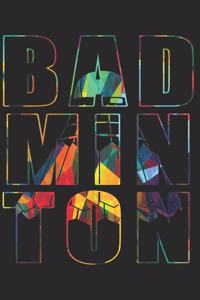 Badminton Notizbuch