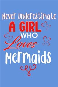 Never Underestimate A Girl Who Loves Mermaids