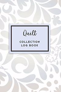 Quilt Collection Log Book
