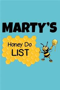 Marty's Honey Do List