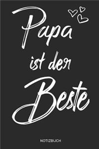 Papa ist der Beste - Notizbuch