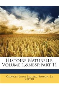 Histoire Naturelle, Volume 1, part 11