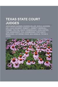 Texas State Court Judges