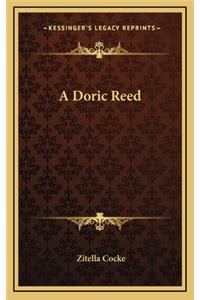 A Doric Reed a Doric Reed