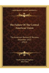 The Failure of the Central American Union