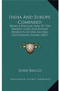 India and Europe Compared
