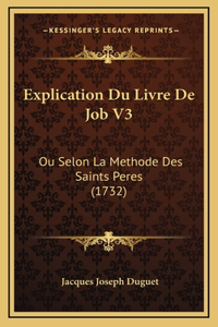 Explication Du Livre De Job V3