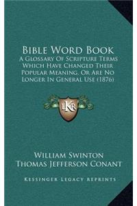 Bible Word Book