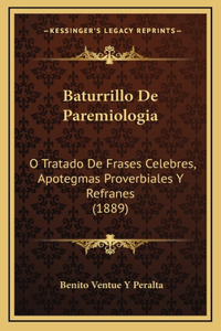 Baturrillo De Paremiologia