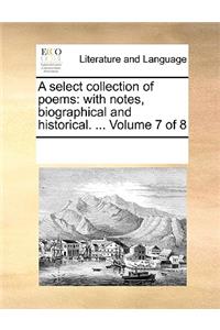 A select collection of poems