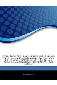 Articles on People from Zhenjiang, Including