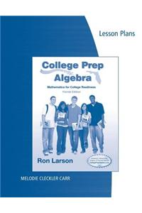 LESSON PLANS COLLEGE PREP ALGE