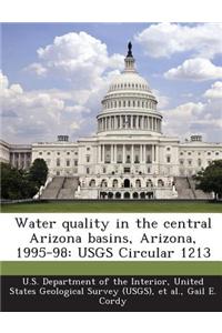 Water Quality in the Central Arizona Basins, Arizona, 1995-98