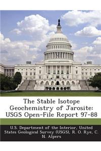 The Stable Isotope Geochemistry of Jarosite