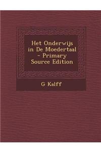 Het Onderwijs in de Moedertaal