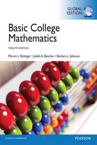 Basic College Mathematics, Global Edition -- MyLab Math with Pearson eText