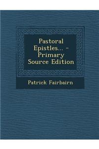 Pastoral Epistles...