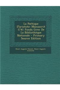 La Poetique D'Aristote