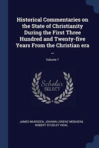 HISTORICAL COMMENTARIES ON THE STATE OF