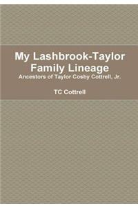 My Lashbrook-Taylor Lineage