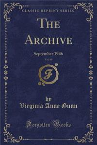The Archive, Vol. 60