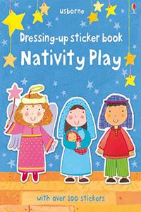 Dressing Up Sticker Book Nativity Play