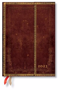 Sierra (Old Leather Collection) Midi Verso Dayplanner 2023