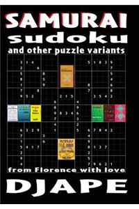 Samurai Sudoku and other puzzle variants