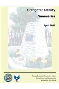 Firefighter Fatality Summaries