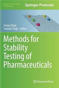 Methods for Stability Testing of Pharmaceuticals