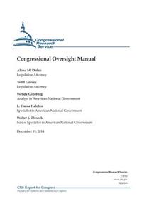 Congressional Oversight Manual