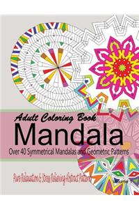 Adult Coloring Books Mandala