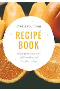 Create Your Own Recipe Book