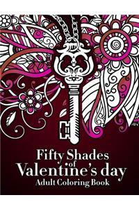 Fifty Shades Of Valentine's Day Coloring Book