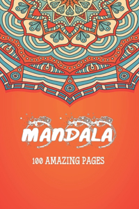 Mandala 100 AMAZING PAGES