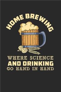 Home Brewing Notebook - Brewer Journal Planner
