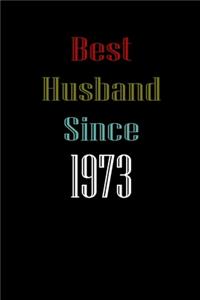 Best Husband Since 1973 Journal Couples Gift: White Lined Notebook / Journal/ Dairy/ planner couples Gift for valentines day, 200 Pages, 6x9, Soft Cover, Matte Finish