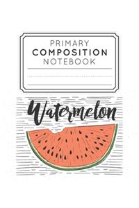 Primary Composition Notebook