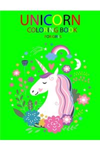 Unicorn Coloring Book For Girls