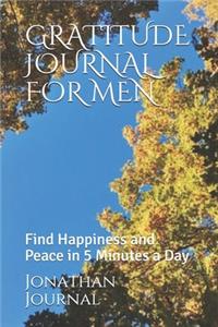 Gratitude Journal for Men