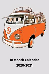 18 Month Planner 2020-2021