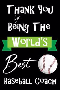 World's Best Baseball Coach
