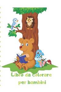 Libro da colorare per bambini