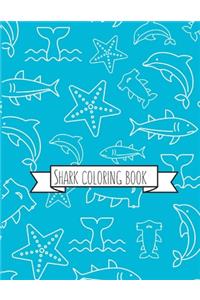 Shark Coloring Book