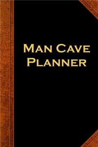 2020 Daily Planner For Men Man Cave Planner Vintage Style 388 Pages