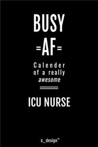 Calendar 2020 for ICU Nurses / ICU Nurse