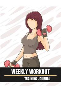 Weekly Workout Training Journal