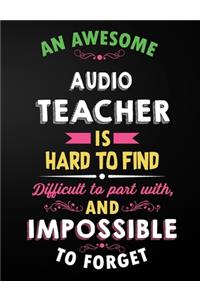 Audio Teacher Notebook