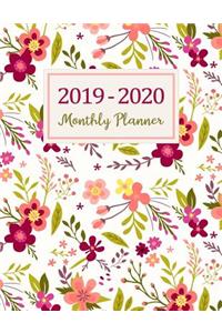 2019-2020 Monthly Planner